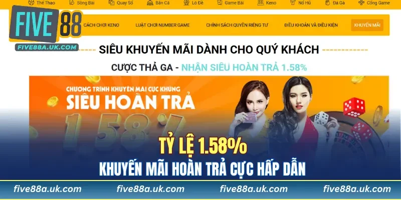 Giá trị hoàn trả siêu hấp dẫn cho hội viên mỗi ngày