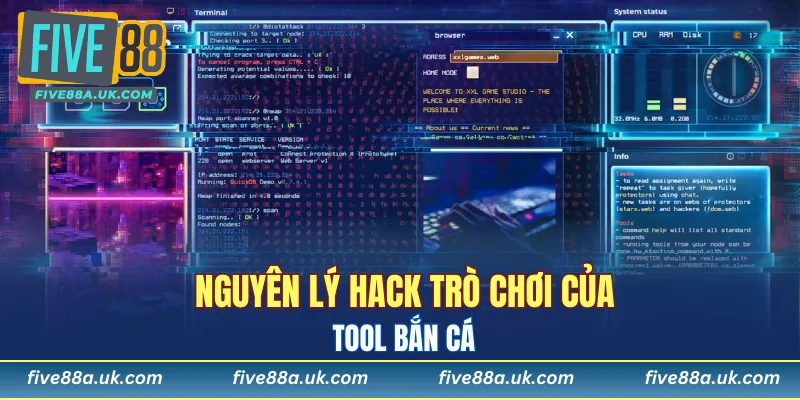 Nguyên lý hack trò chơi của tool bắn cá