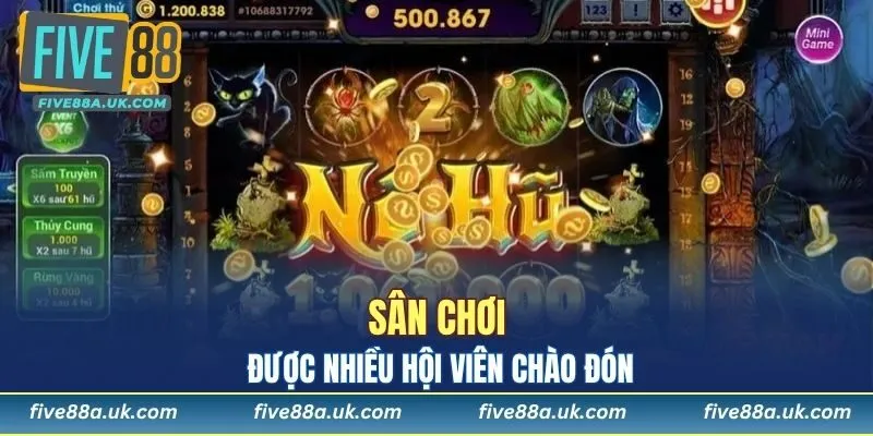 Sân chơi được nhiều hội viên chào đón