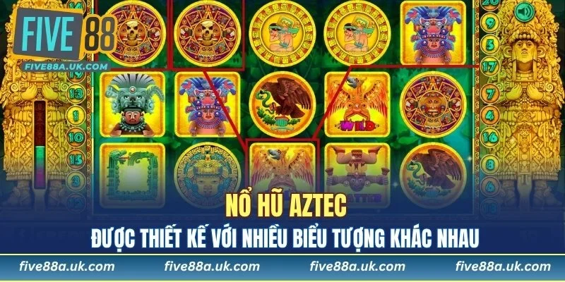 Tựa game được thiết kế với nhiều biểu tượng khác nhau