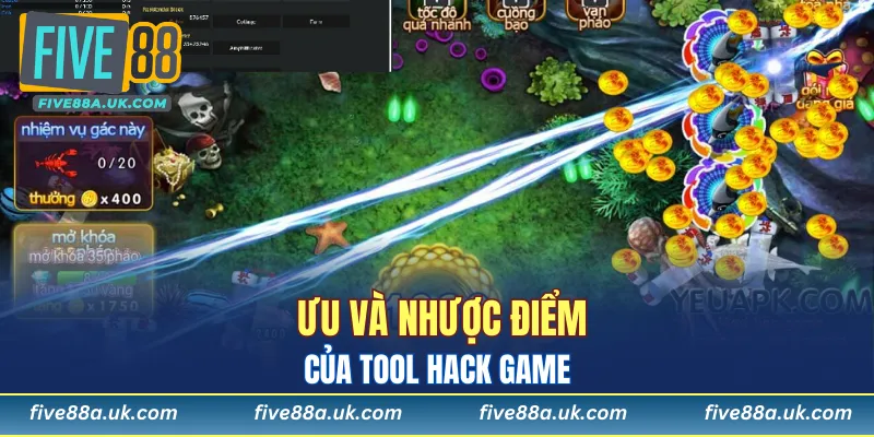 Ưu và nhược điểm của tool hack game