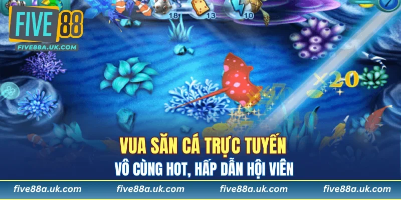 Vua Săn Cá trực tuyến vô cùng hot, hấp dẫn hội viên